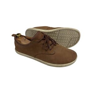 Xero Shoes Mens 12 Brown Leather Glenn Barefoot Minimalist Zero Drop Sneakers